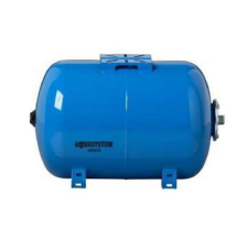 AQUASYSTEM Hidrofor tartály 60 liter fekvő membrános zárt rendszerű használati víz tartály EPDM gumimembránnal hűtés, fűtés szerelvény