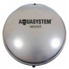 AQUASYSTEM VCP 387/18 Literes Fűtési Tágulási Tartály Zárt Rendszerre Lapos Kerek