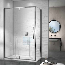 Aquatrend Zuhanykabin 120x90x190cm aszimmetrikus, Pivot EXC 12 Aquatrend kád, zuhanykabin