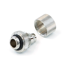  Aquatuning 13/10mm (10x1,5mm) fitting G1/4 - bordázott - nikkelezve /62124/ hűtés