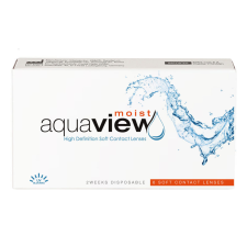 AquaView Kezdő csomag AquaView Moist 2 weeks 1 db kontaktlencse