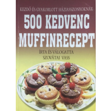 Aquila Könyvkiadó 500 kedvenc muffinrecept - antikvárium - használt könyv