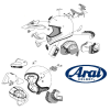 ARAI Chinvent Arai M2 Frost Szürke Teljes Álarcos Sisak ARAI