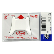 ARAI középső elülső felső légbeömlő fehér MX-V sisakhoz ARAI egyéb motorkerékpár alkatrész