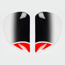 ARAI SAJ DNS fehér teljes álarcos bukósisak tartókészlet ARAI egyéb motorkerékpár alkatrész