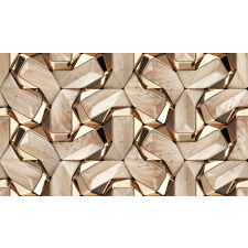  Arany Absztrakt 3D tapéta, 350 x 250 cm tapéta, díszléc és más dekoráció