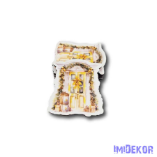  Arany ajtó 5db/csomag 7,1x6,2cm dekorációs kellék