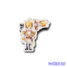  Arany diótörő 5db/csomag 9,4x4,7cm dekorációs kellék