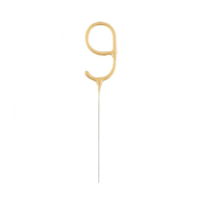 Arany Gold 9-es csillagszóró 17 cm party kellék