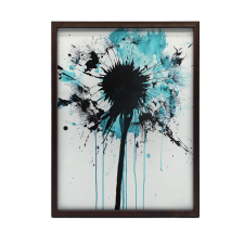 ARANY KERETŰ FALI PLAKÁT PANTAK MOZGÁSBAN 60x90 CM grafika, keretezett kép