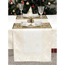  Arany lurex asztali futó barokk mintás 37x100 cm lakástextília
