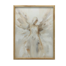  ARANYKERETES FALI PLAKÁT ANGYAL BEAUTY 50x70 CM grafika, keretezett kép