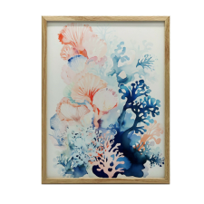 ARANYKERETES FALI PLAKÁT VÍZALATI HARMÓNIA 70x100 CM grafika, keretezett kép