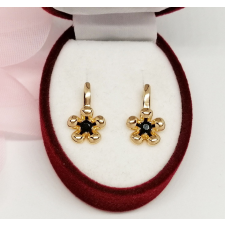  Aranyozott antiallergén fülbevaló, 17 mm fülbevaló