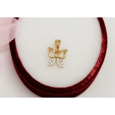 Aranyozott antiallergén gyermek medál, 16 mm medál