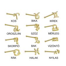  Aranyozott S925 Ezüst Kos Csillagjegyű Piercing egyéb ékszer