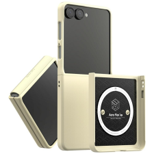 ARAREE Aero Flex M MagSafe-kompatibilis tok Samsung Galaxy Z Flip7 - krémszín tok és táska
