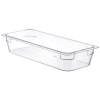 Araven GN Gasztroedény 2/4, polikarbonát, mélység: 100 mm, tartalom: 5,7 L