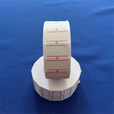 . Árazószalag, 21x12 mm, "Motex", csíkos pénztárgépszalag