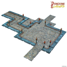  Archon Studio Dungeons & Lasers Expansion Set: CITY STREETS (DNL0048) makett