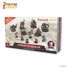  Archon Studio Dungeons & Lasers Miniatures: HORRORS OF DEUSLAIR (DNL0089) makett