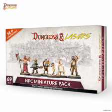  Archon Studio Dungeons & Lasers Miniatures: NPC MINIATURE PACK (DNL0043) makett