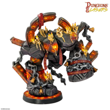  Archon Studio Dungeons & Lasers Miniatures: RUNIC GOLEMS (DNL0100) makett