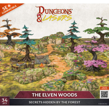  Archon Studio Dungeons & Lasers Starter Set: THE ELVEN WOODS (DNL0056) makett