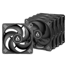 Arctic P12 Max ház hűtő ventilátor 12cm fekete 5db (ACFAN00289A) (ACFAN00289A) hűtés