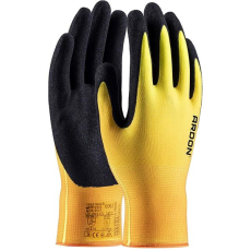 Ardon CREATRON Horgolt kesztyű 07 / S, értékesítési címkével, fekete neon