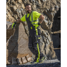 Ardon Mellesnadrág - H6434 Neon (fekete/sárga, 60-62/XXL) munkaruha