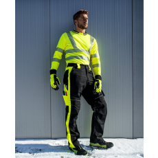 Ardon Munkanadrág - H6471 Neon (fekete/sárga, XXL) - bélelt