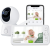 Arenti 2MP/1080P Wi-Fi Video Baby Monitor Kit with dual cameras and LCD screen