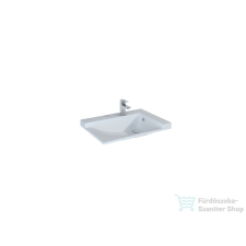 Arezzo design 70 cm-es Metis akril mosdó, matt fehér szaniter