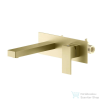 Arezzo design CUBEFIELD fali mosdócsaptelep, arany AR-4403G