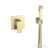 Arezzo design CUBEFIELD falsík alatti bidé csaptelep kézizuhannyal, arany AR-4407G