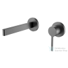 Arezzo design Elegant fali mosdó csaptelep, leeresztő nélkül, gun metal AR-8095GM