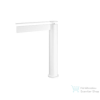 Arezzo design ELEGANT magasított mosdócsaptelep, matt fehér AR-8595MW