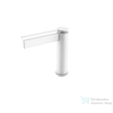 Arezzo design Elegant mosdó csaptelep, leeresztő nélkül, matt fehér AR-5095MW csaptelep