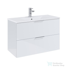 Arezzo design ETNA SZETT 80 fényes fehér AR-169356 fürdőszoba bútor