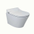 Arezzo design INDIANA Perem nélküli fali WC + okos WC tető (Bidé funkcióval)