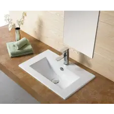 Arezzo design Medford 60x39 beépíthető mosdó szaniter