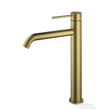 Arezzo design NOVA magasított mosdócsaptelep, szálcsiszolt arany AR-2102BG csaptelep
