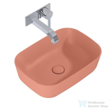 Arezzo design pultra ültethető mosdó RENI 46x33, matt terra pink AR-146081 szaniter