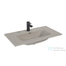 Arezzo design SKAPPA 80 cm-es mosdó, matt bézs AR-146062 szaniter