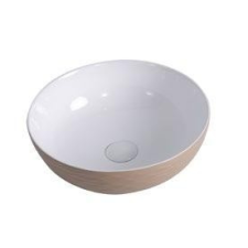 Arezzo design Toledo mosdótál 39,5 cm, beige/fehér szaniter