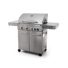 Argentina BBQ Premium Line gázgrill, 5 égőfej + ajándék nyomáscsökkentő grillsütő