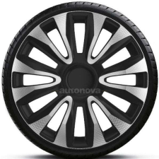 Argo 13"-os Avalon Carbon Silver-Black dísztárcsa garnitúra (4darab) dísztárcsa