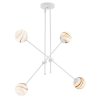 Argon Argon ABSOS 1841 Plafonlámpa 4x7W(Max)/E14 IP20