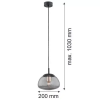 Argon Argon TRINI 4333 Függőlámpa 1x15W/E27 IP20
